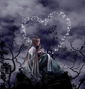 Gif animé coeur triste